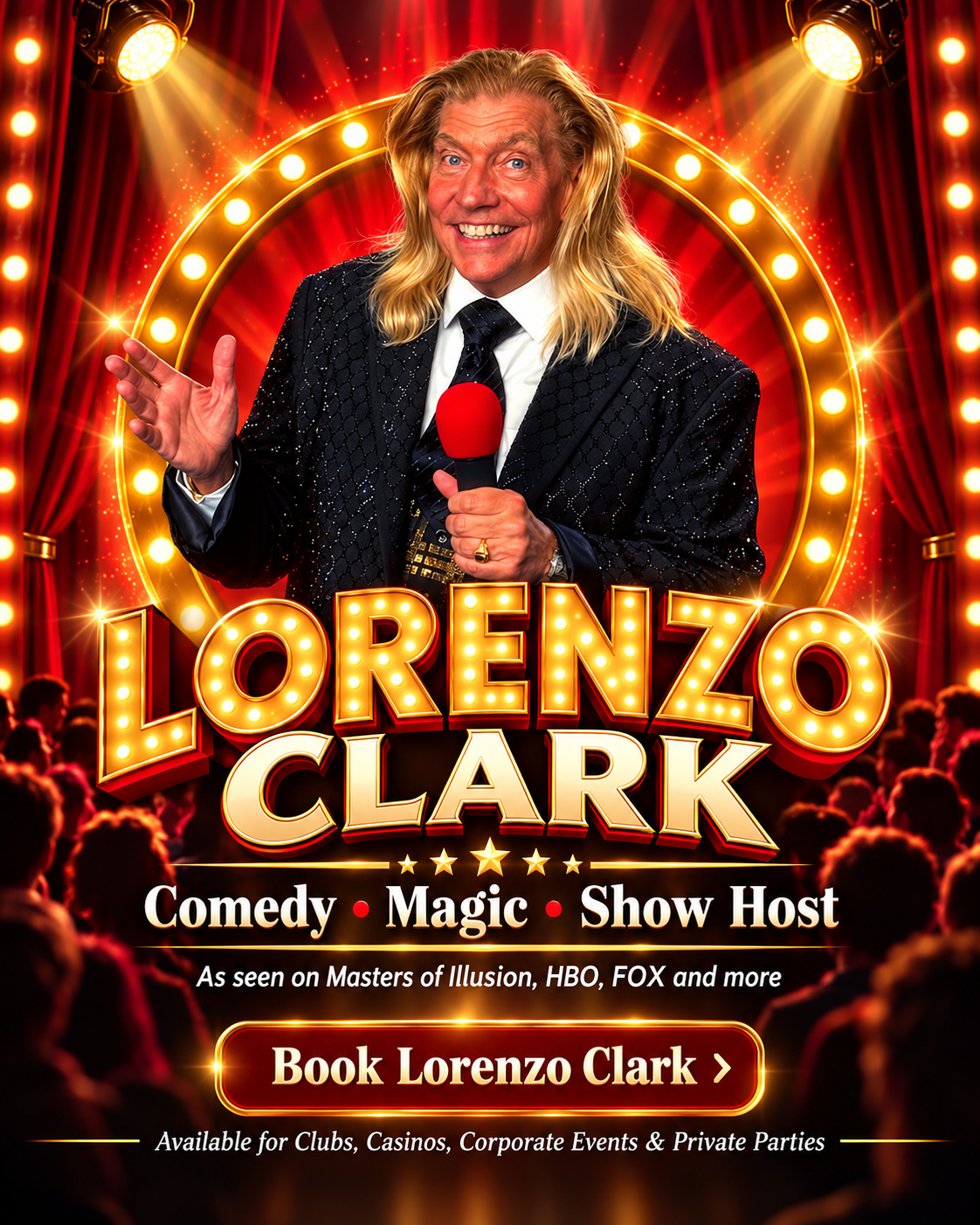Lorenzo Clark performance poster